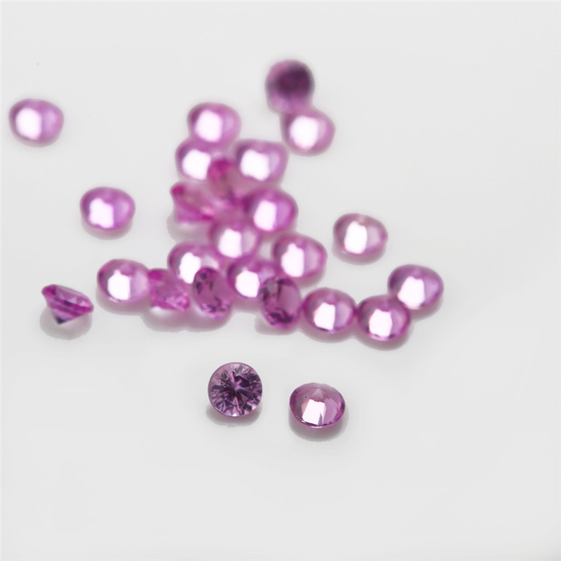 Đá corundum nhiều màu dùng cho trang sức DIY, kích thước đa dạng từ 1.0mm đến 3.0mm