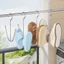 Móc phơi giày dép chữ W bằng thép không gỉ 13x9.2x21cm