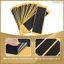 20 Cái / lốc Đen Fingerboard Deck Uncut Tape Sticker Đen Foam Grip Tape Sticker 38mmx110mm