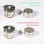Đèn LED từ tính cho mô hình ô tô DIY, nhân vật hành động, kèm nam châm