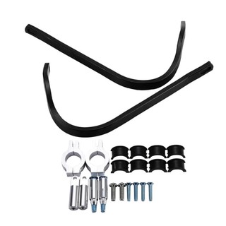 Lookshow 1 Cặp 22mm Xe Máy Nhôm Tay Bảo Vệ Motocross Dirtbike ATV Handguards Tay Cầm Cận Vệ A2I2