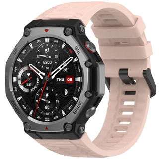 Dây đeo silicon 2in1 + 3 miếng bảo vệ màn hình màng cường lực cho Huami Amazfit T-REX 3