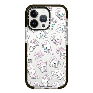 Ốp điện thoại mềm Black Pink Rabbit cho iPhone 17 Pro Max 16 Plus 15 14 13 12 11 Pro Max XR IX Vỏ bọc hoàn toàn Vỏ phía sau chống sốc