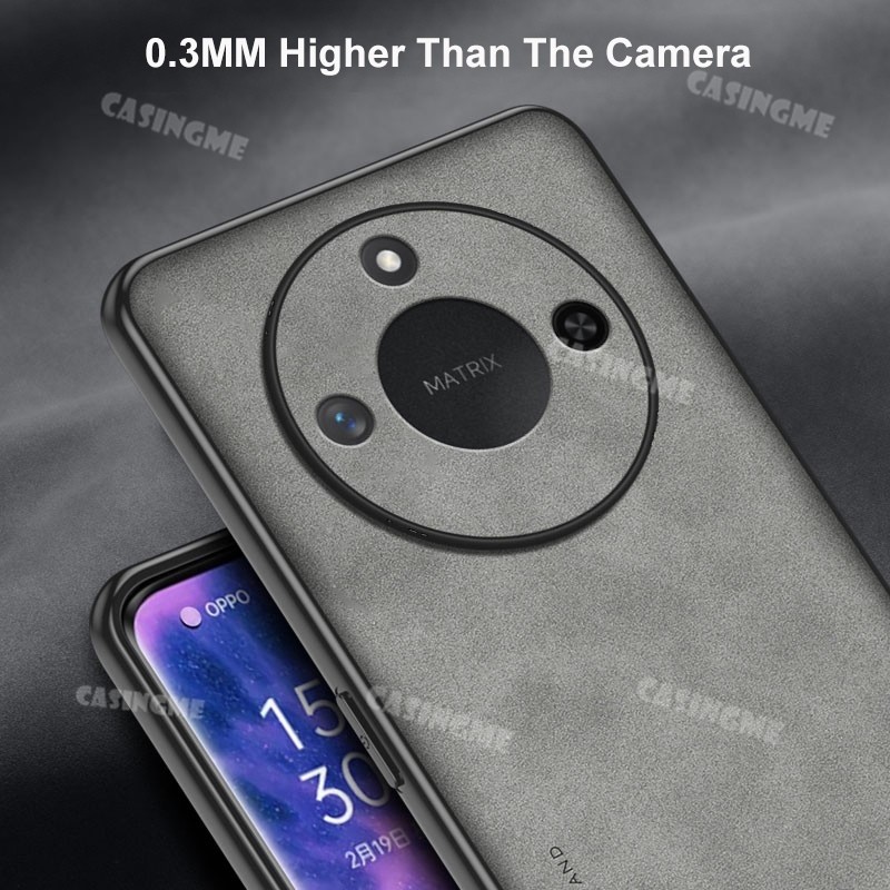 Honor X9C Smart 5G 2024 Vỏ Họa Tiết Da Cho Honor X9cSmart HonorX9cSmart X9C X9 C Smart 4G 5G 2024 Bảo Vệ Ống Kính Vỏ Điện Thoại Thời Trang Ốp Lưng Chống Sốc