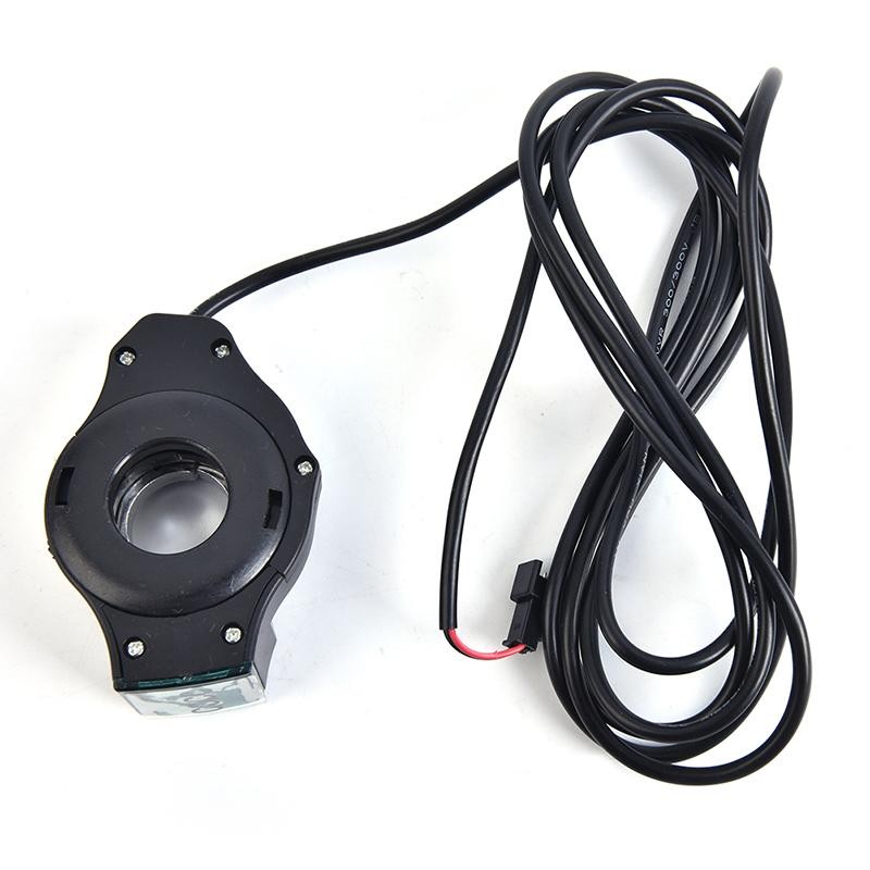 Tmoy 12V / 24V / 36V / 48V / 60V / 72V Xe đạp ga ngón tay cái có màn hình Tay cầm ngón tay cái TCM