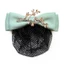 FUJIOU Hàn Quốc Bun Snood, Ballet Dancing Hairnet Nữ Kẹp Mùa Xuân Có Thể Tháo Rời Nơ Tóc Bun, Tạo Kiểu Scrunchie Pack Kẹp Tóc Đuôi Ngựa Kẹp Tóc Hairgrips Bao Lưới Tiếp Viên Hàng Không