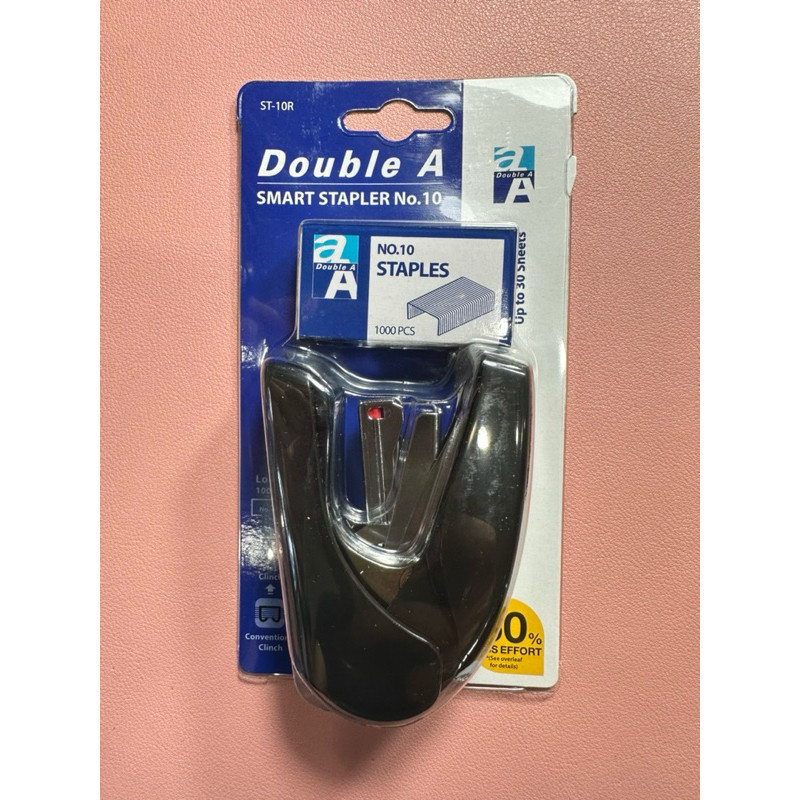 [ HÌNH THỰC TẾ] Bấm ghim dập kim số 10 trợ lực Double A ST-10R. -