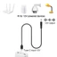 Dây sạc USB C sang DC5 5x2 5mm hiệu quả BTM cho giải pháp nguồn PD100W Cáp sạc nhanh Loại C sang DC5 5mm Chuyển đổi