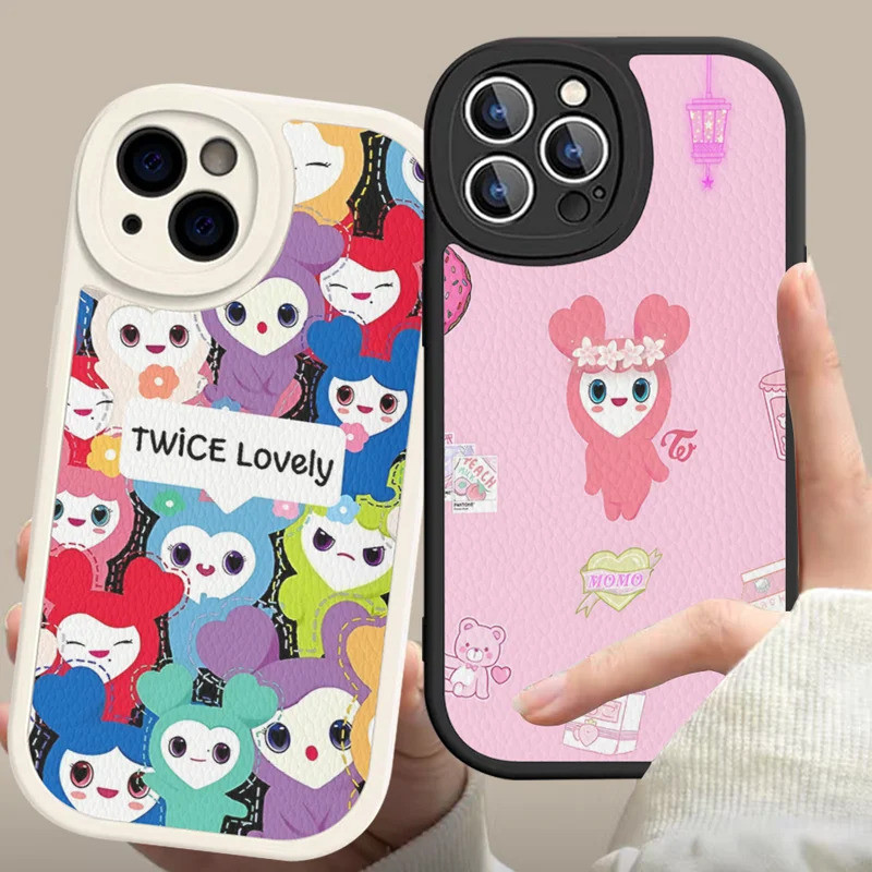 TP-1 L-Laburi T-Twice Lovelys Ốp Điện Thoại Da Cứng Cho IPhone 16 17.35 14 13 12 Mini 11 14 Pro Max Xs X Xr 7 8 Plus Fund