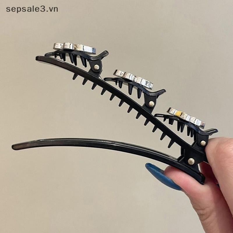 # VN # Kẹp Tóc Đá Pha Lê Lấp Lánh Đôi Nổ Barrettes Kẹp Tóc Nữ Bé Gái Mũ Phụ Kiện Tạo Kiểu Tóc.