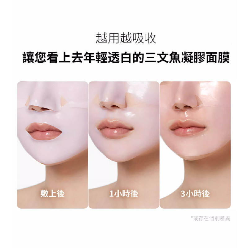 Bộ mặt nạ gel collagen hồng Medicube PDRN 4 cái/bộ, mặt nạ chăm sóc da mặt MZ6U