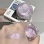 FAVORITEGOODS Phấn Mắt Lọ, Bạc Trắng Highlighter Sáng Bóng Silkworm Trang Điểm Lấp Lánh Gel Phấn Mắt, Thời Trang Kim Sa Lấp Lánh Chống Thấm Nước Lâu Dài Phấn Mắt Dạng Lỏng