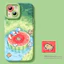Ốp Điện Thoại Dưa Hấu + Dây Buộc Mùa Hè Dễ Thương Cho iPhone 17 16 15 14 13 12 11 Pro Max X Xr Xs Max 7 8 Plus SE2020