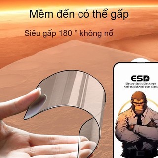 Kính cường lực iPhone HD, chống nhìn trộm, chống trầy, chống tĩnh điện, cho iPhone 11 12 13 14 15 16 17 Pro Max 17 Air