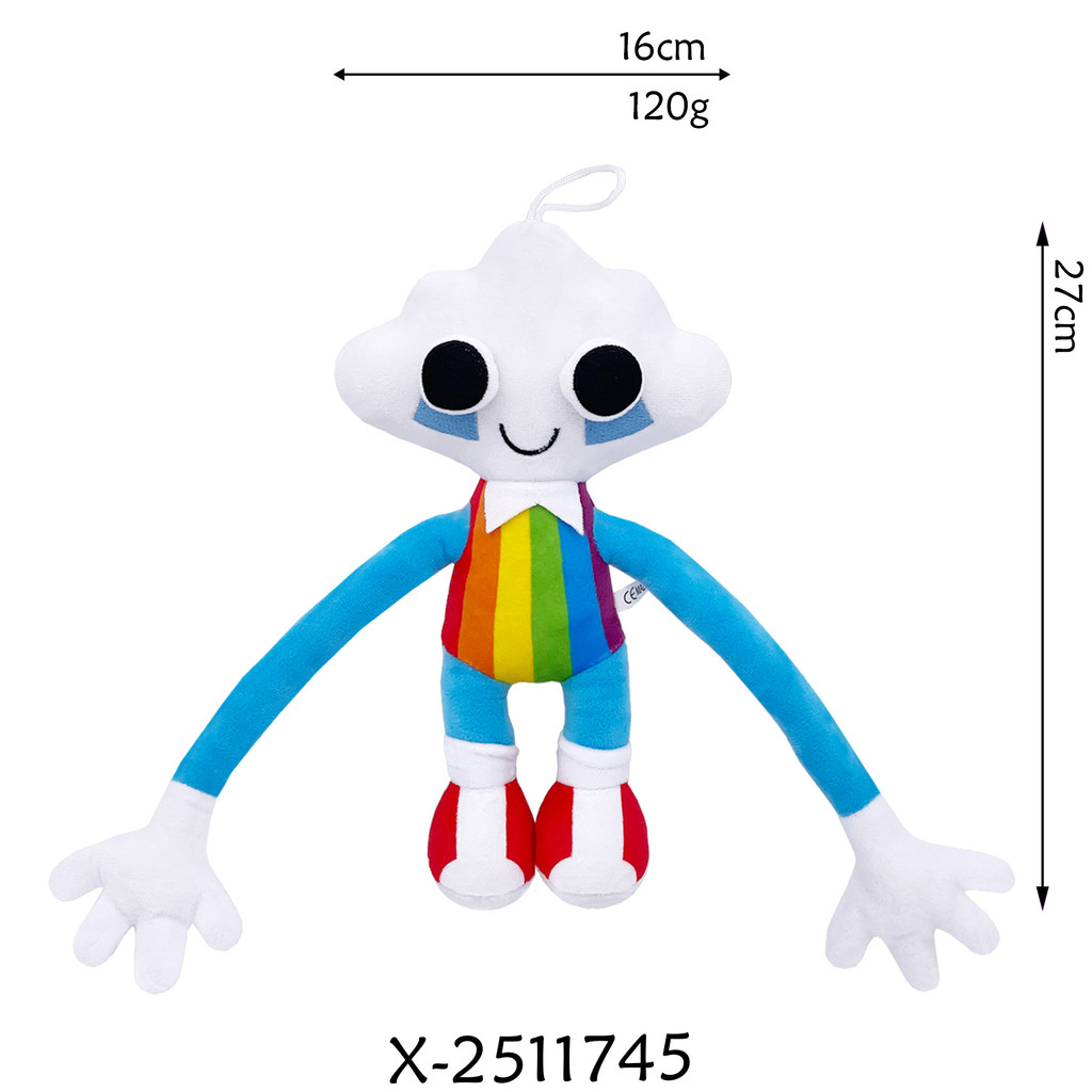 Poppy Playtime 4 Đồ chơi sang trọng Nhồi bông mềm Huggy Wuggy Plushie Nhân vật, Quà tặng sinh nhật/Giáng sinh cho bé