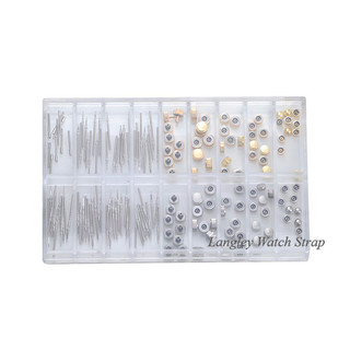 170 Cái / hộp Đồng Hồ Vương Miện Đồng Hồ Thân Phụ Kiện Thay Thế Các Loại Mái Vòm Đầu Phẳng Phụ Kiện Đồng Hồ Bộ Dụng Cụ Sửa Chữa Cho Đồng Hồ Chuyên Nghiệp Phụ Kiện Đồng Hồ