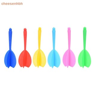 Cheehbh 30 Chiếc ABS Nhiều Màu Nhựa Phi Tiêu Trục Chuyến Bay Bộ Phi Tiêu Thay Thế VN
