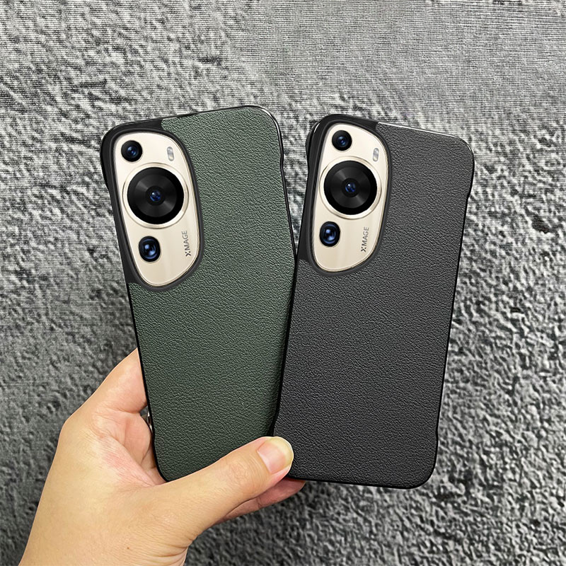 Ốp điện thoại Mỏng Họa Tiết Da Không Khung Cho Huawei P60 Nghệ Thuật Mỏng Đơn Giản Chống Sốc Ốp điện thoại Mờ Funda Capa