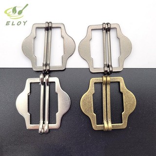 [MAO] 3 Chiếc Kim Loại Hai Trượt -Glide Buckles Cho Phù Hợp Với Áo Vest Vai Túi Da Dây Đeo Dây Thanh Trượt Điều Chỉnh Khóa Hình Chữ Nhật VN