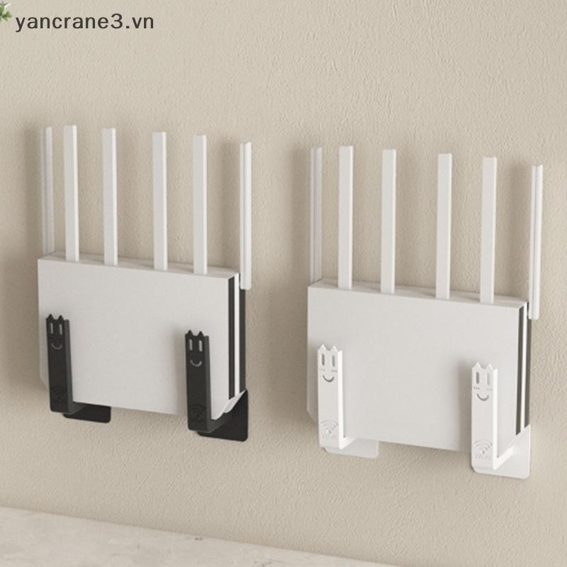 {YAN3} Bộ định tuyến treo tường đa năng bán chạy & Hộp đựng hàng đầu - Kệ lưu trữ đa năng không khoan có móc thiết thực {yancrane3.vn}