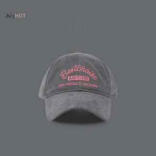 JULYHOT Nữ Thêu Hồng Bóng Chày Mềm Cotton Che Nắng Đạt Đỉnh Mũ Nữ Hàn Quốc Bé Gái Thể Thao Ngoài Trời Mũ Tấm Che Massivedeals