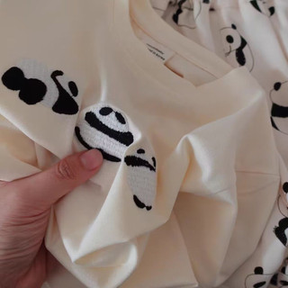 Bộ đồ ngắn tay bé trai và bé gái mẫu mới mùa hè Áo phông ngắn tay dễ thương cho trẻ em quần short in đầy giản dị cho bé bộ hai chiếc