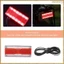 Đèn hậu xe đạp Dynamo có đèn đỗ xe AC 6V 0.5W Đèn hậu xe đạp LED Phù hợp với lỗ gắn 50mm Giá đỡ xe đạp Đèn vận chuyển