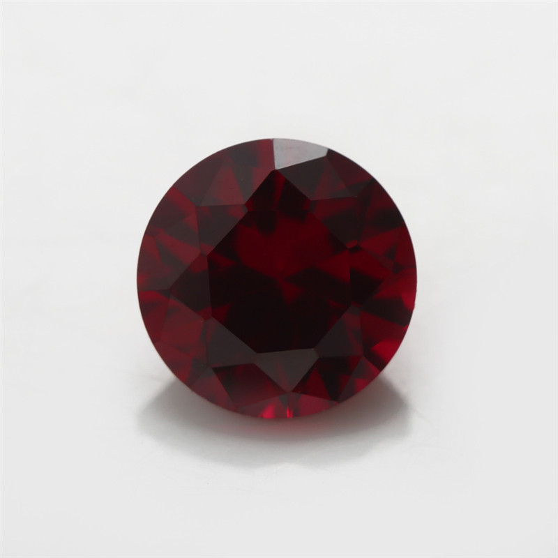 Kích thước 1.0mm đến 10.0mm - Đá Corundum tổng hợp cắt tròn, phù hợp DIY trang sức