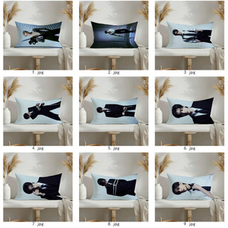 ENHYPEN "UNLEASH" hình ảnh khái niệm vỏ gối polyester in một mặt, vỏ gối hình chữ nhật, trang trí nhà cửa (Không có lõi)
