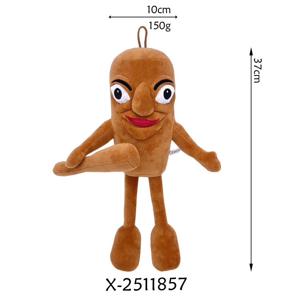 Rytanda Tungtung Saur Plushie Đồ Chơi Dễ Thương Tralalero Tralalala Búp Bê Gỗ Ngộ nghĩnh Dính Cá Mập Ý Brainrot Sinh Nhật Phổ Biến Quà Tặng Giáng Sinh