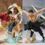 One Piece Fire Fist Luffy Luyện ngục Demon Slay Sauron Hình Đồ chơi Mô hình Máy tính để bàn Khung xe Trang trí Quà tặng trong nước
