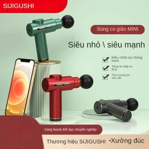Fascia Gun MINI Di Động Kinh Tuyến Máy Mát Xa MINI Tác Động Điện Thể Dục Thiết Bị Chăm Sóc Sức Khỏe Fascia Súng Xuyên Biên Giới