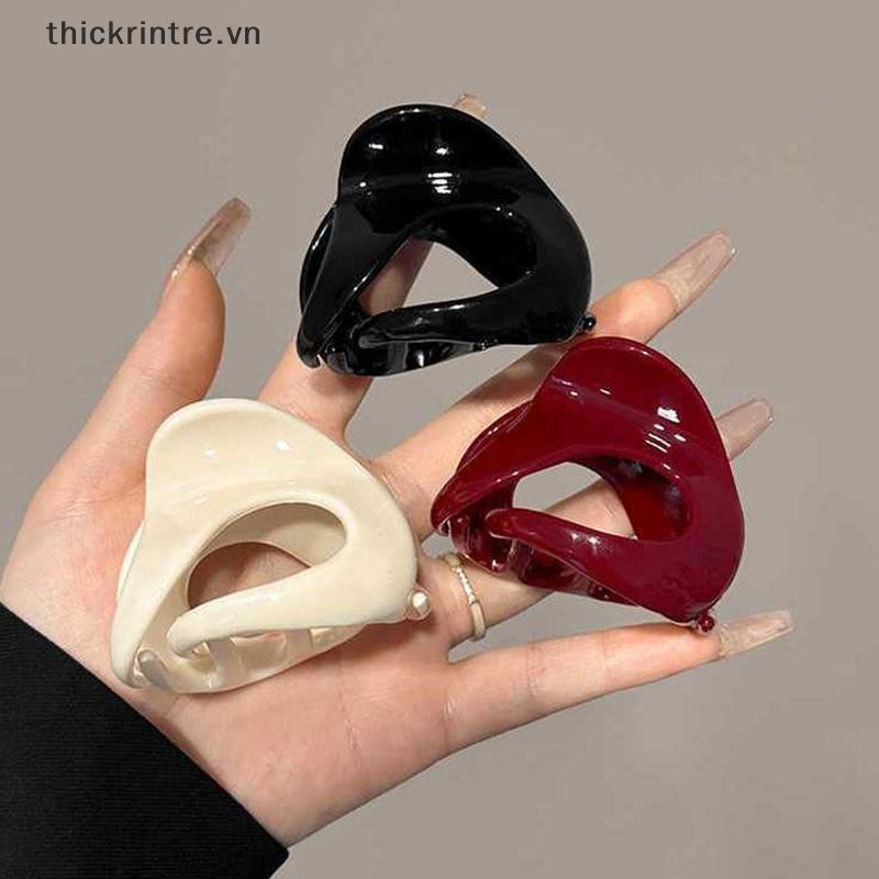 THI Thời Trang Nhỏ Vuốt Tóc Đuôi Ngựa Khóa Phụ Kiện Tóc Kẹp Tóc Cua Kẹp Nữ Cô Gái Đuôi Ngựa Kẹp Tóc Mũ VN