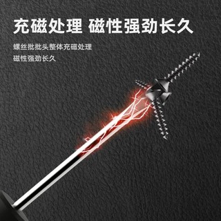 Dụng cụ Deli Tuốc Nơ Vít chữ thập Nhỏ S2 Bộ Tuốc nơ vít hoa mận thép hợp kim dài siêu cứng cấp công nghiệp
