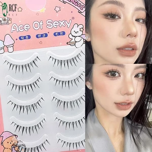 Lông mi nhân tạo mỹ phẩm Lông mi giả Wispy