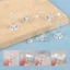 5 Cái Acrylic Móng Tay Đứng Đầu Giá Đỡ Móng Tay Hình Cờ Vua DIY Thực Hành Huấn Luyện Từ Tính Hiển Thị Dụng Cụ Làm Móng Tay {VN}