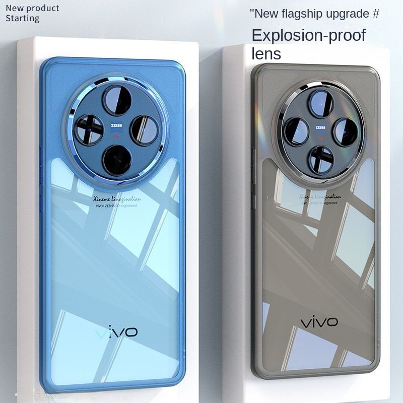 Dành Cho VVIVO X200 Pro Ốp Lưng TPU Mềm Trong Suốt Bảo Vệ Ống Kính Ốp lưng VIVO X200 X100S Pro Mini X100Ultra Shell