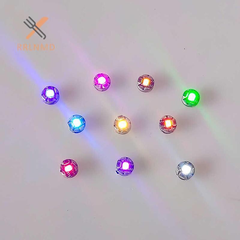 Đèn Led mô hình không dây RRLNMD 1Pc có nút bấm Phong cách đèn Led thu nhỏ để làm mô hình DIY Robot / Ô tô / Trang trí nhà MỚI
