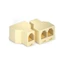 Bộ chuyển đổi bộ chia điện thoại GODD RJ11 cho kết nối điện thoại đôi RJ11 6P4C 6P2C