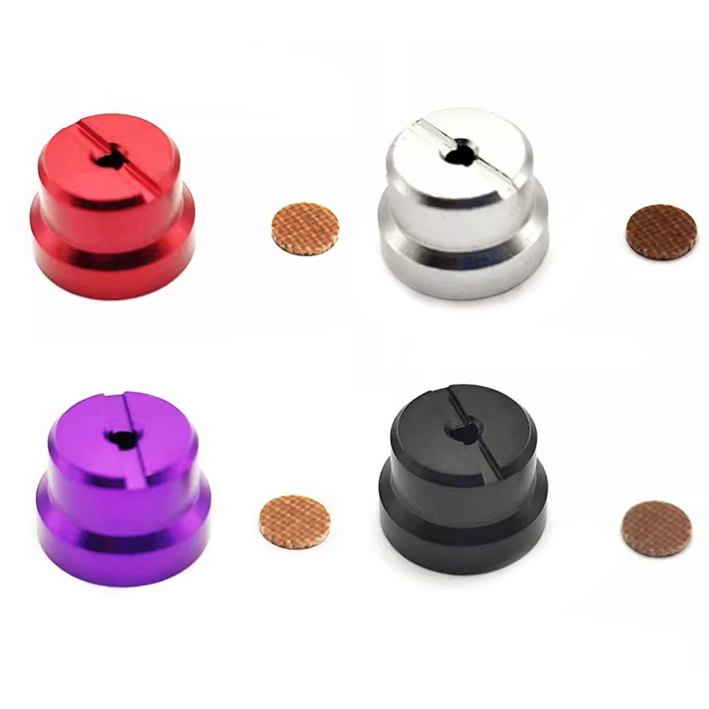 Cuộn Dây Đo Đai Ốc Hợp Kim Nhôm Nửa Mặt Trăng Nắp Nước Thả Bánh Xe 1 Bộ 6 * 4cm