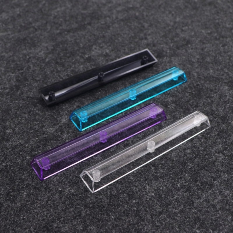 Ior 6 25U Spacebar Keycap trong suốt PC đầy màu sắc Crystal Space bar Keycap