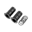 JUNYUE88US 2 Chiếc Xe Đạp Hub Thru Trục Adapter, 15mm Đến 12mm Hợp Kim Nhôm Thru Trục Bên Bao Adapter, Sửa Đổi Nhiều Màu Sắc Ổn Định Phía Trước Trục Thru Adapter Xe Đạp Sửa Đổi