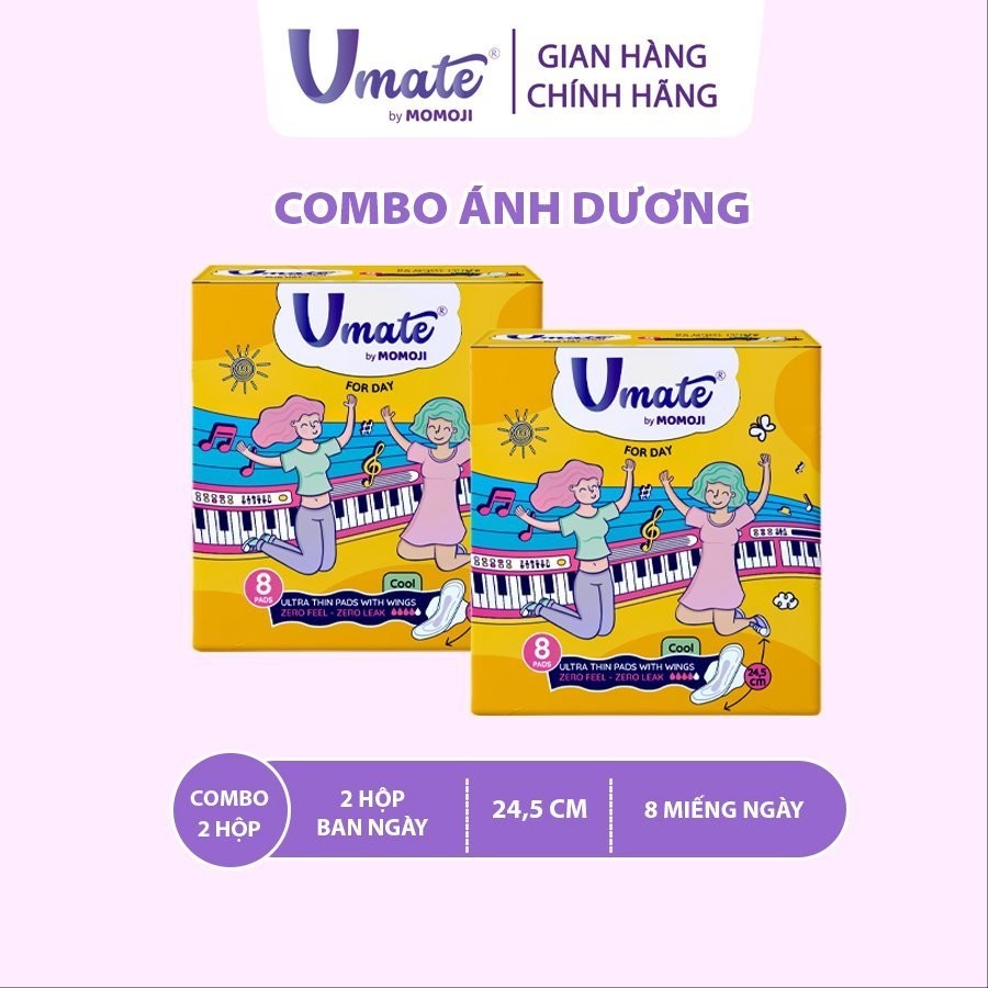 Băng Vệ Sinh Umate by MOMOJI Organic Thế Hệ Mới