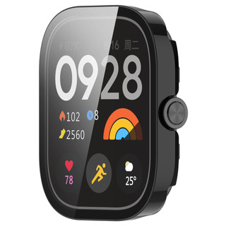 Ốp PC cứng + Kính cường lực cho Redmi Watch 5 Đồng hồ thông minh Bảo vệ màn hình Vỏ kính Phụ kiện