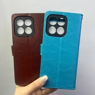 Ốp lưng HONOR X6B JDY-LX1 X6A X6B JDY-LX2 x6a x6b Vỏ da doanh nhân có thể gập lại túi khóa có dây ví và vỏ điện thoại YDTH