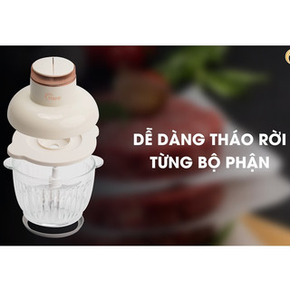 Máy xay thịt Hare HR XT830 công suất 300W dung tích 2.5L, lưỡi dao 2 tầng inox, Bh 12 Tháng