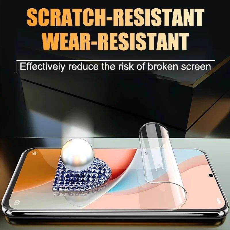 Samsung Galaxy S25/S24/S23 Plus/FE/Edge, 3 miếng HD trong suốt mềm Hydrogel, chống ánh sáng xanh, chống vân tay, bảo vệ màn hình điện thoại