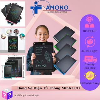 Hỏa Tốc- Bảng Viết Bảng Vẽ Điện Tử Thông Minh LCD Tự Động Xóa Thúc Đẩy Tư Duy Sáng Tạo Cho Bé 5 inch 8.5, 10 inch 12 inc