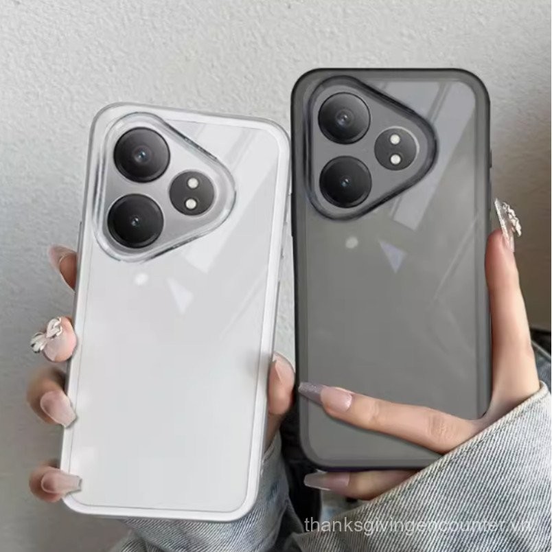 Realme Ốp TPU mềm bảo vệ toàn diện trong suốt GT6/6t 5g chống rơi bảo vệ toàn diện ống kính