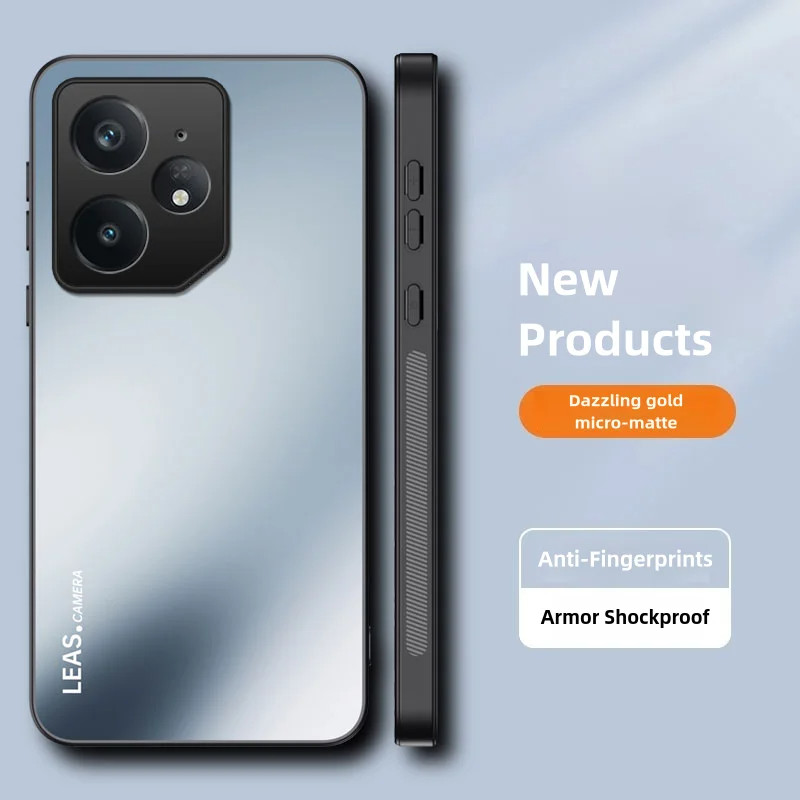 Dành Cho Realme Neo 7 7x 7 SE Vỏ Giáp Chống Sốc Mờ Cứng Ốp Lưng Bảo Vệ Camera